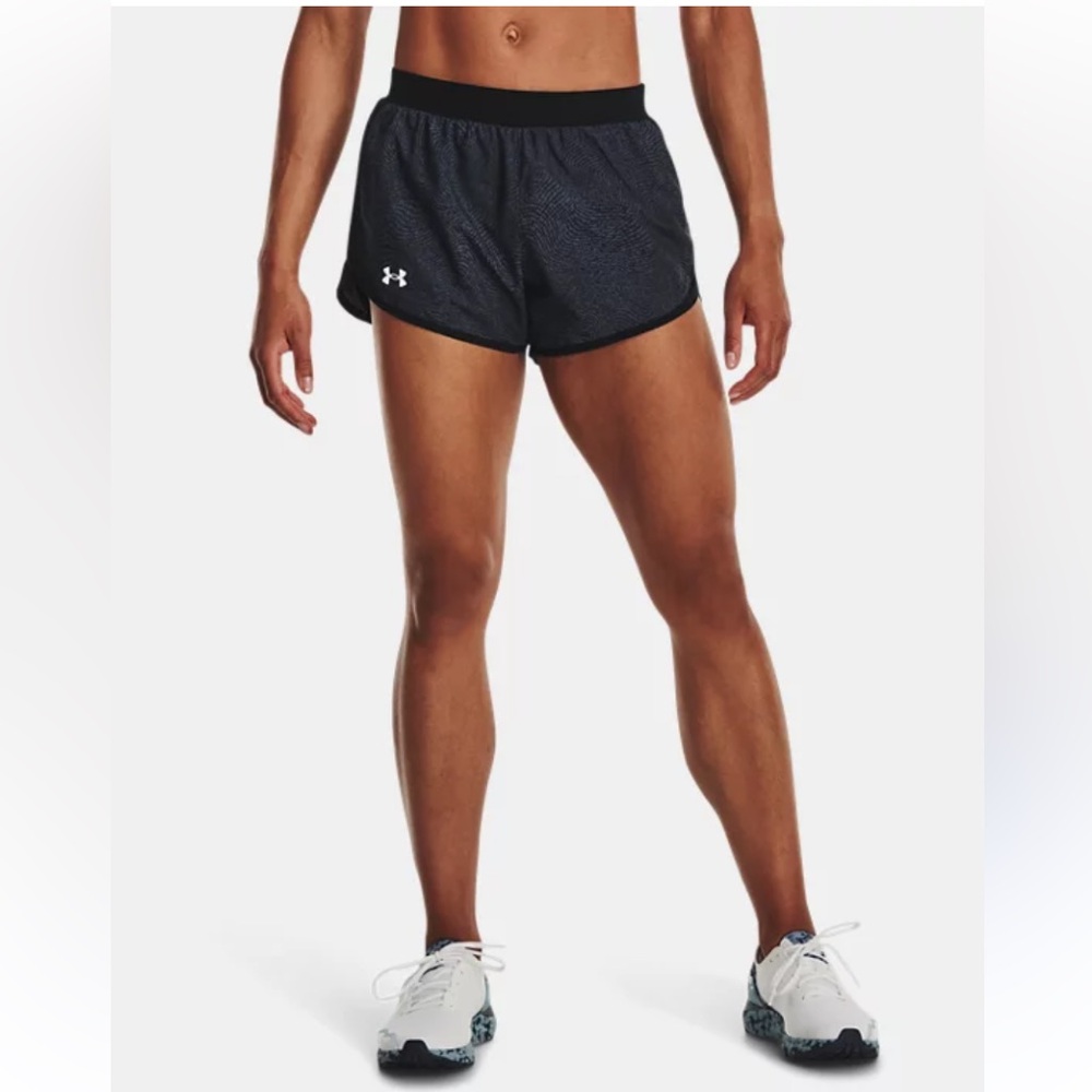 Under Armour Women's UA Fly-By 2.0 Printed Shorts - Size 2XL